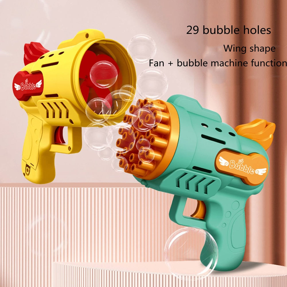 Arminha Lança Bolhas Automático - Bubble Gun