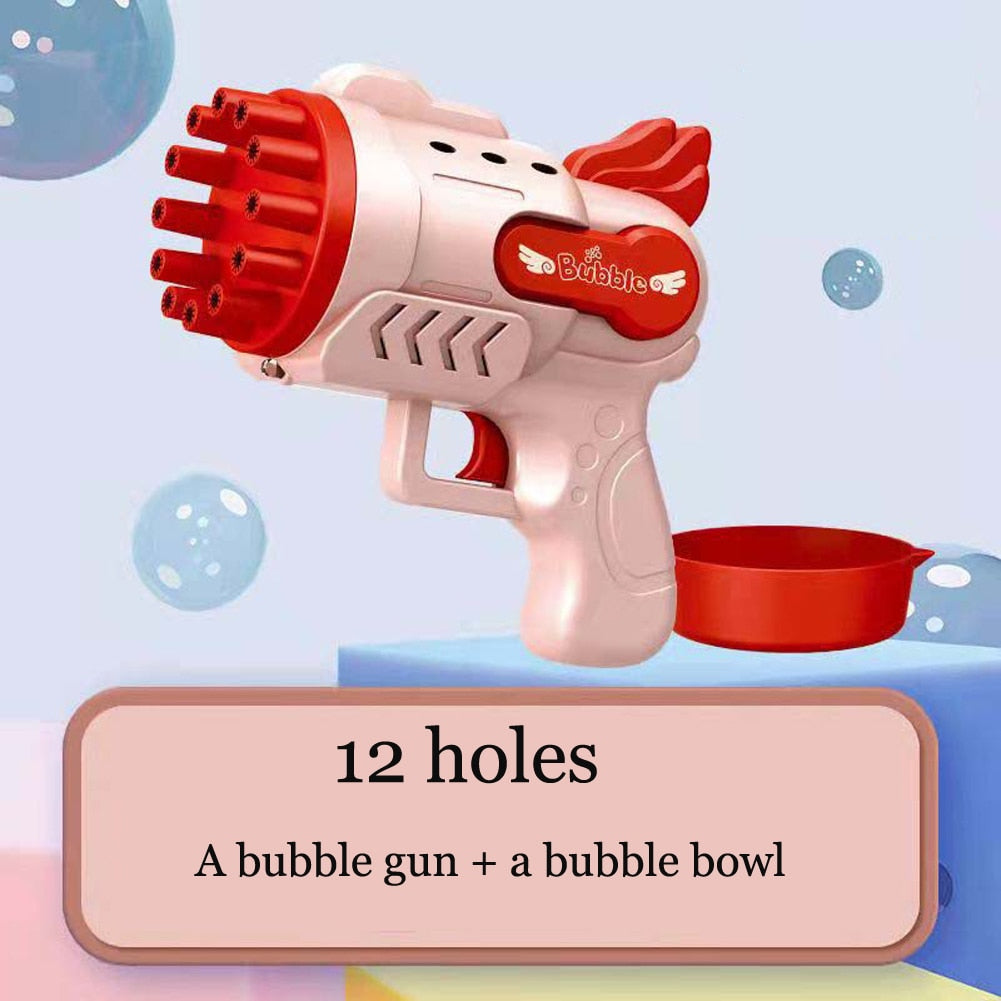 Arminha Lança Bolhas Automático - Bubble Gun