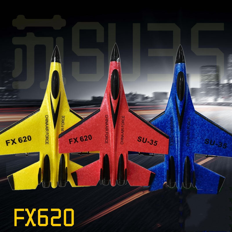 Fx-620 Su-35 Rc Avião De Controle Remoto 2.4g Controle Remoto